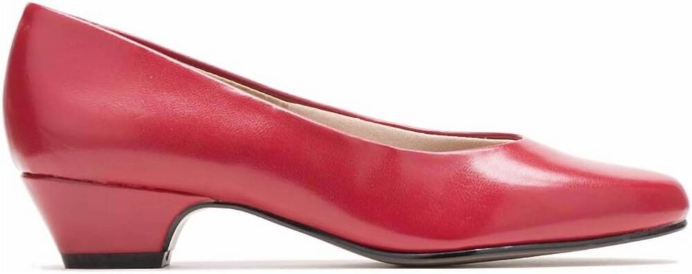 NEW HUSH PUPPIES women's angel ii dress heel pumps in red